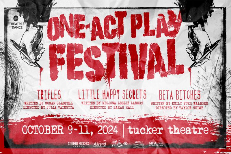 MTSU Theater Presents One Act Play Festival Oct 9-11