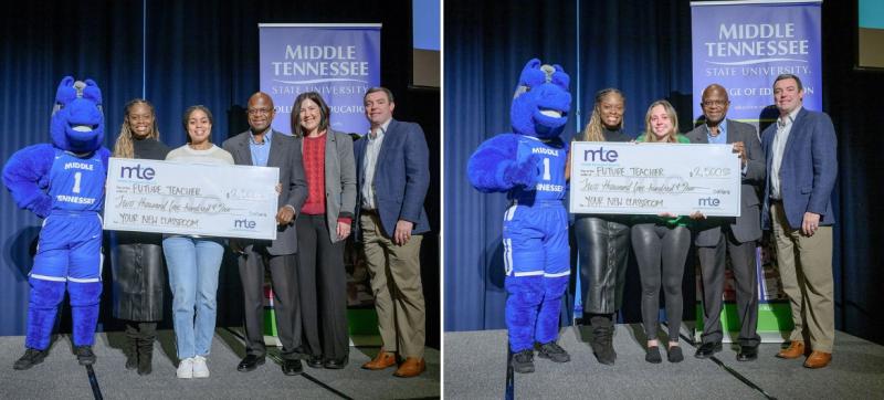 MTE Gives $40K To MTSU College Of Education