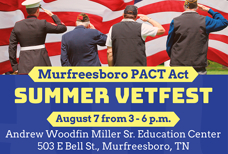 MTSU Holds Veterans Event Monday For PACT Act Initiative