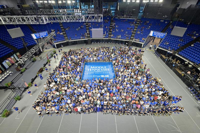 New MTSU Students Attend Convocation Saturday