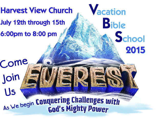 Harvest View VBS July 12th-15th